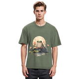 Tokyosol Japanese Frog Vintage Washed T-Shirt