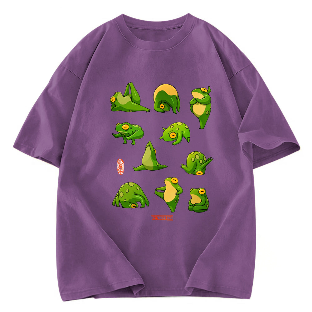 Tokyosol DingHuArt Frog Washed T-Shirt