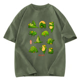 Tokyosol DingHuArt Frog Washed T-Shirt