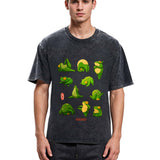 Tokyosol DingHuArt Frog Washed T-Shirt