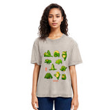 Tokyosol DingHuArt Frog Washed T-Shirt