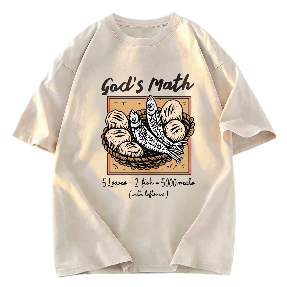 Tokyosol Five Loaves And Two Fishes Washed T-Shirt