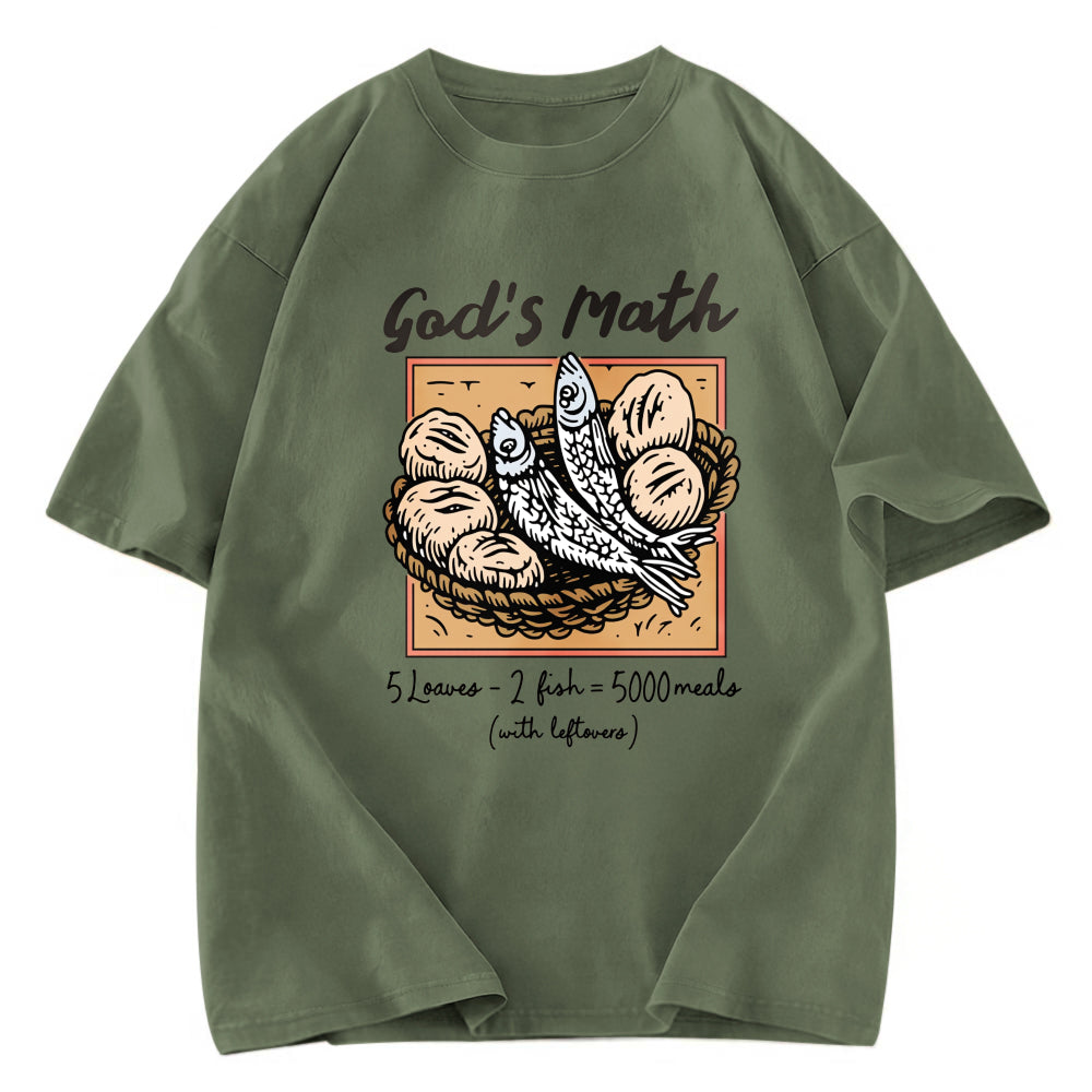Tokyosol Five Loaves And Two Fishes Washed T-Shirt