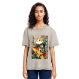 Tokyosol Go with the Flow Washed T-Shirt