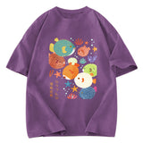 Tokyosol Japanese Fish Kanji Washed T-Shirt