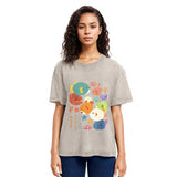 Tokyosol Japanese Fish Kanji Washed T-Shirt