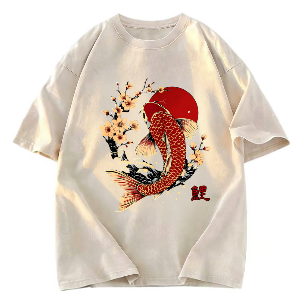 Tokyosol Luck of the Koi Washed T-Shirt