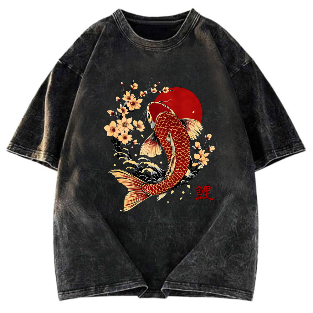 Tokyosol Luck of the Koi Washed T-Shirt