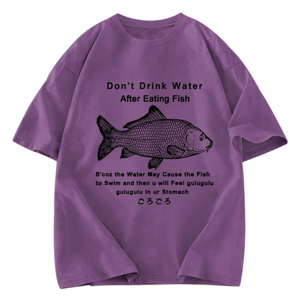 Tokyosol Stomach Rumbling Funny Washed T-Shirt
