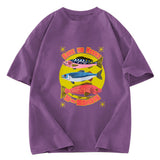 Tokyosol Vintage Japanese Sardines Washed T-Shirt