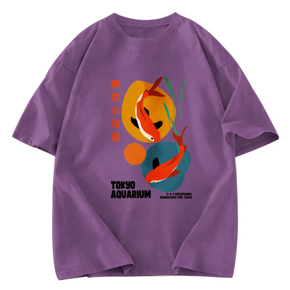 Tokyosol Tokyo Koi Dreams Washed T-Shirt