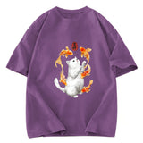 Tokyosol Zen Cat And The Dancing Fish Classic T-Shirt