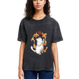 Tokyosol Zen Cat And The Dancing Fish Classic T-Shirt