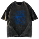 Tokyosol Woodcut Sardines Washed T-Shirt