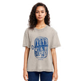 Tokyosol Woodcut Sardines Washed T-Shirt