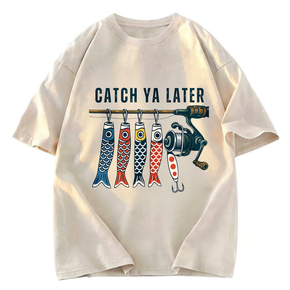 Tokyosol Fishing Japan Washed T-Shirt