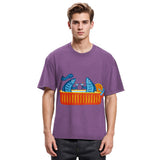 Tokyosol Canned Fish Bar Washed T-Shirt