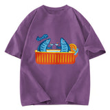 Tokyosol Canned Fish Bar Washed T-Shirt