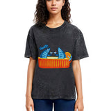 Tokyosol Canned Fish Bar Washed T-Shirt