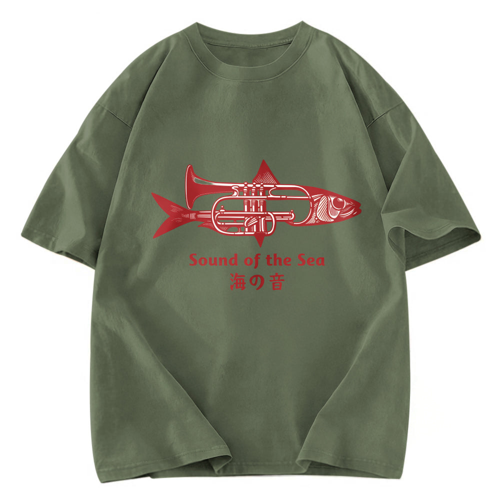 Tokyosol Sound Of The Sea Washed T-Shirt