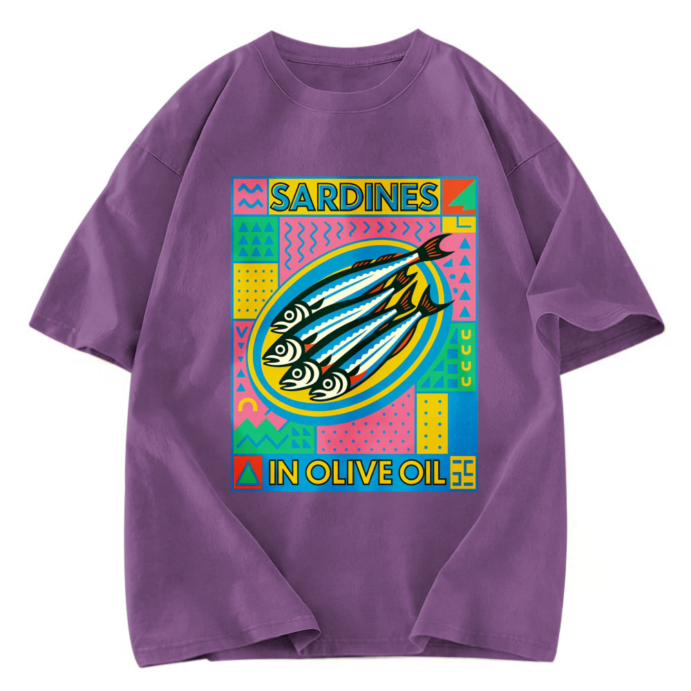 Tokyosol Fresh Sardines Washed T-Shirt