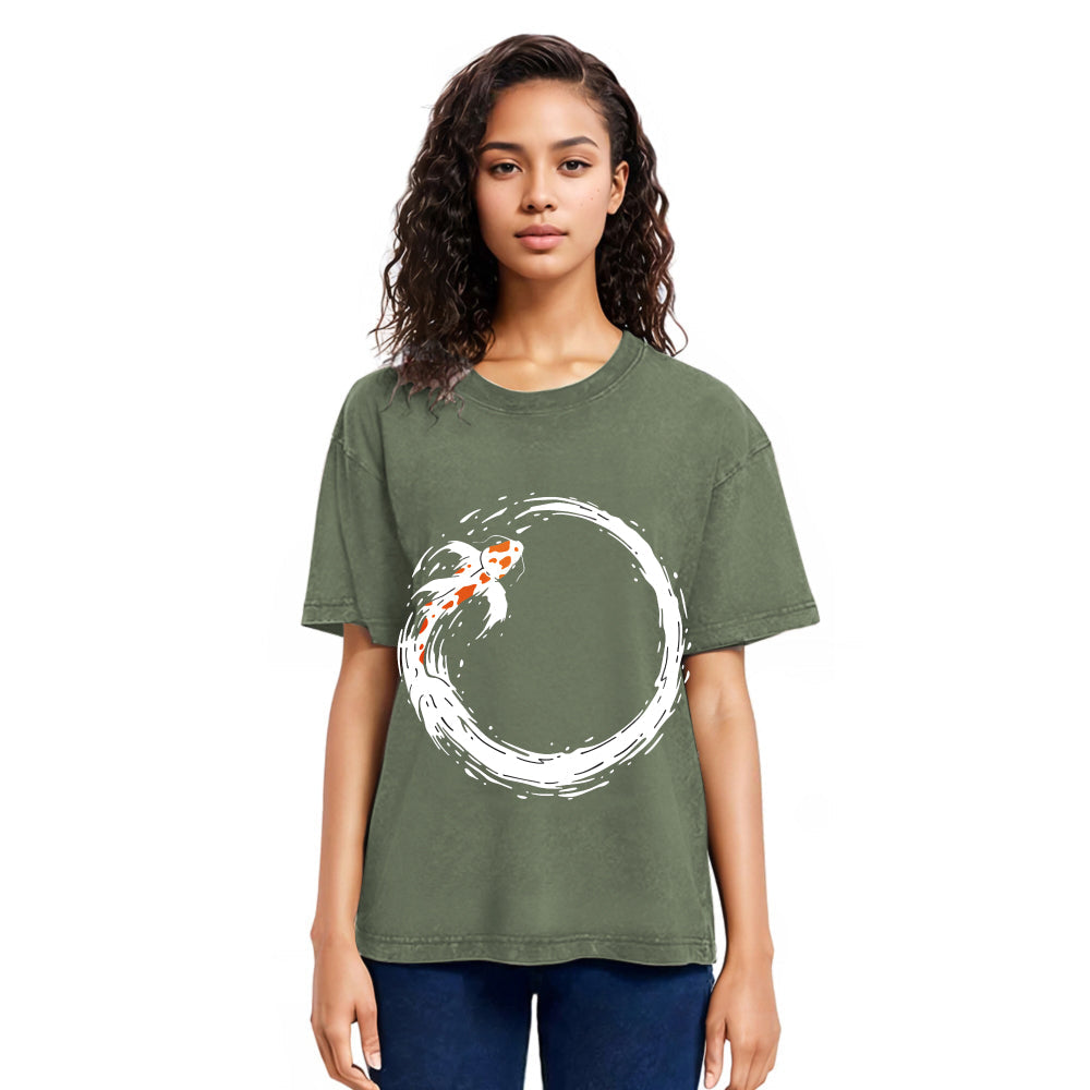 Tokyosol Ens¨- Koi Washed T-Shirt