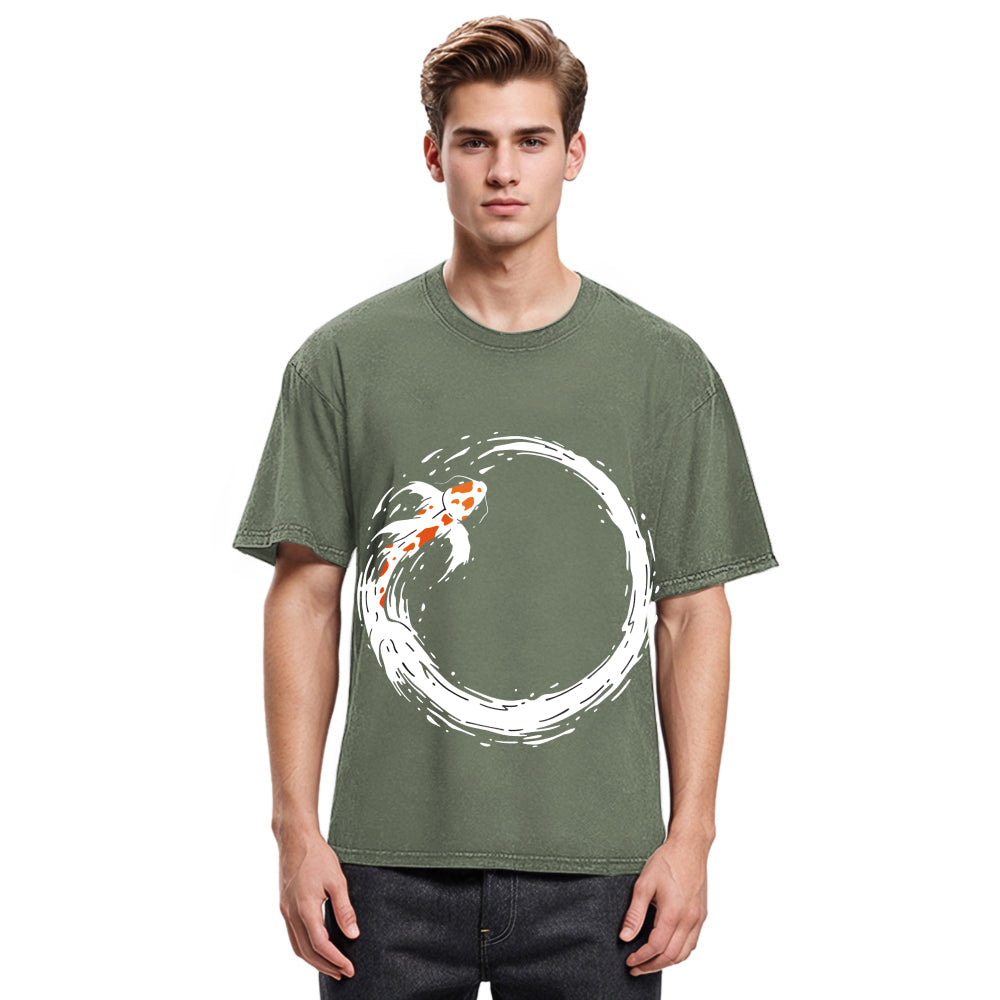 Tokyosol Ens¨- Koi Washed T-Shirt