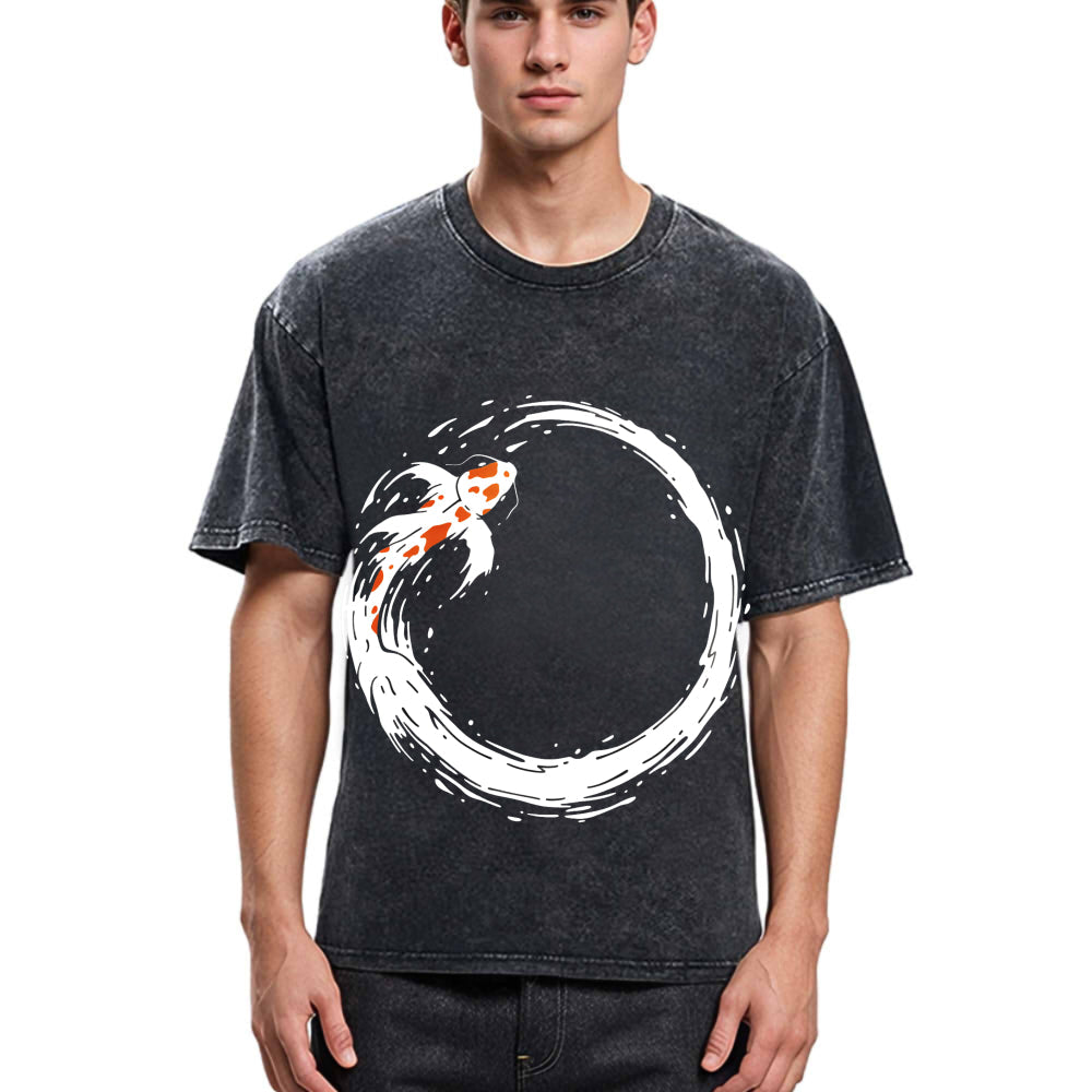 Tokyosol Ens¨- Koi Washed T-Shirt