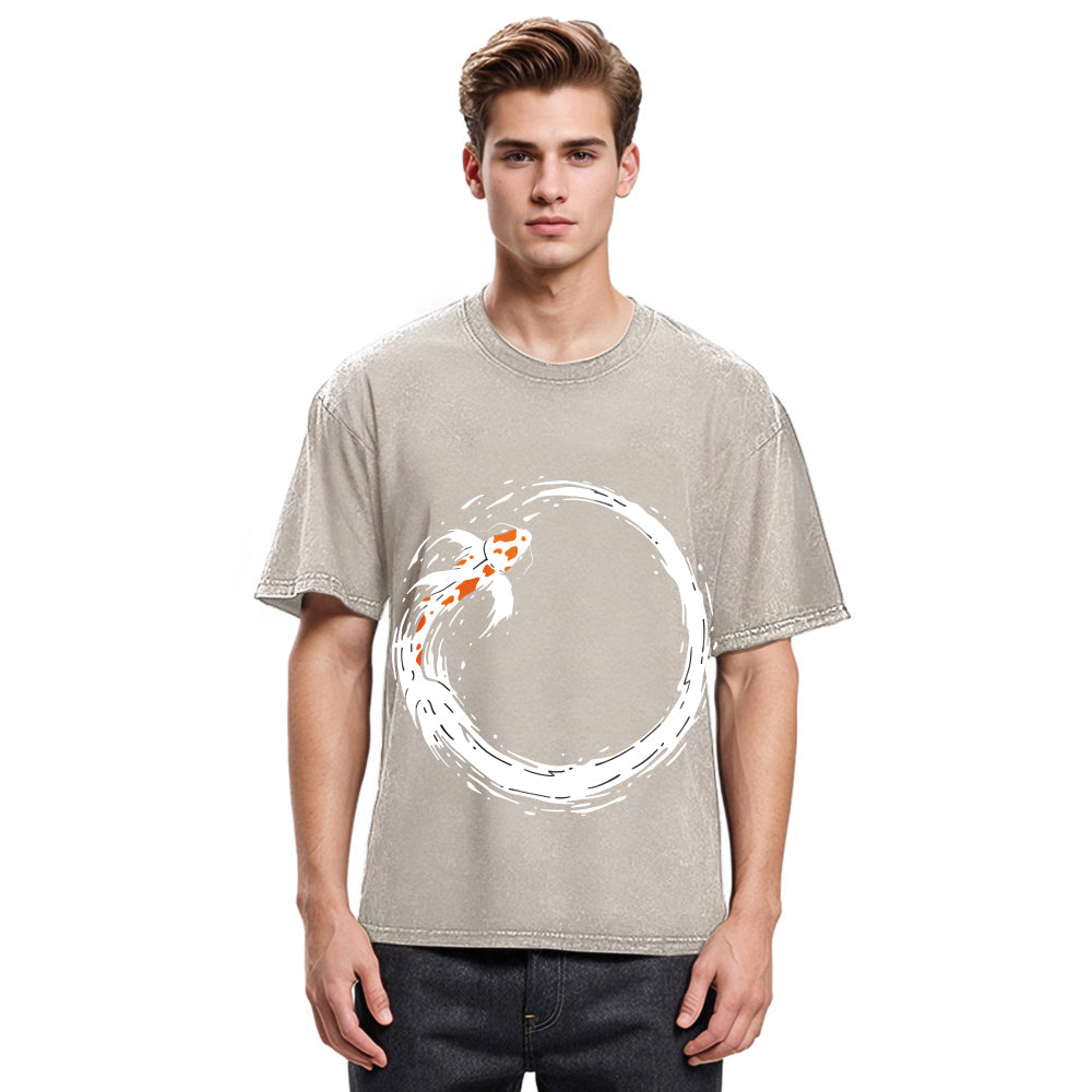 Tokyosol Ens¨- Koi Washed T-Shirt