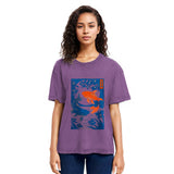 Tokyosol Woodcut Koi Washed T-Shirt
