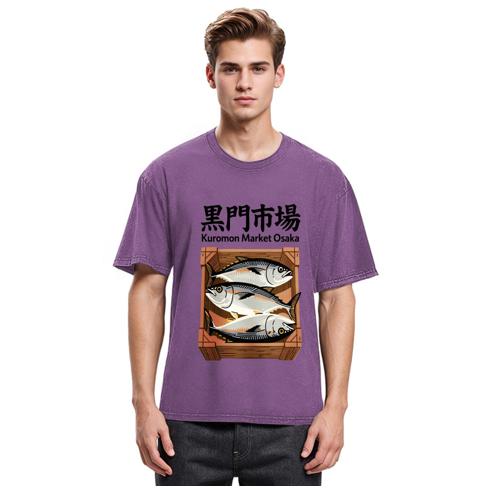 Tokyosol Kuromon Market Washed T-Shirt