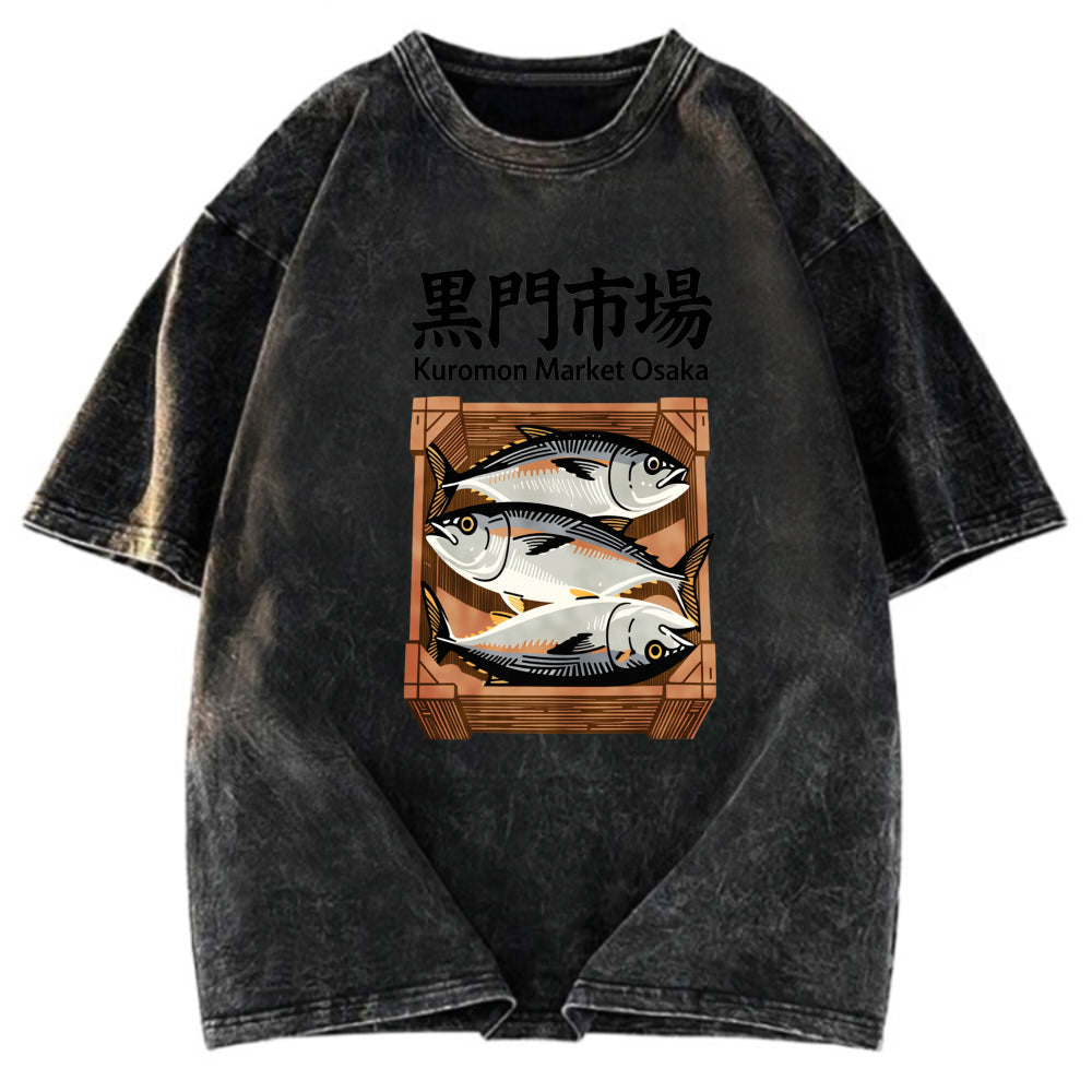 Tokyosol Kuromon Market Washed T-Shirt