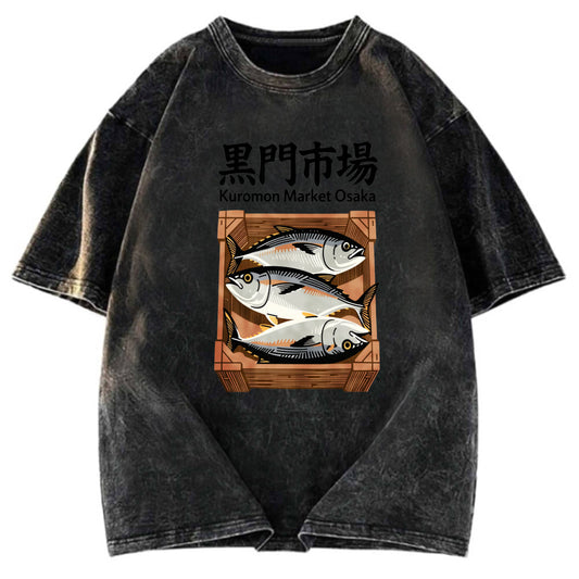 Tokyosol Kuromon Market Washed T-Shirt