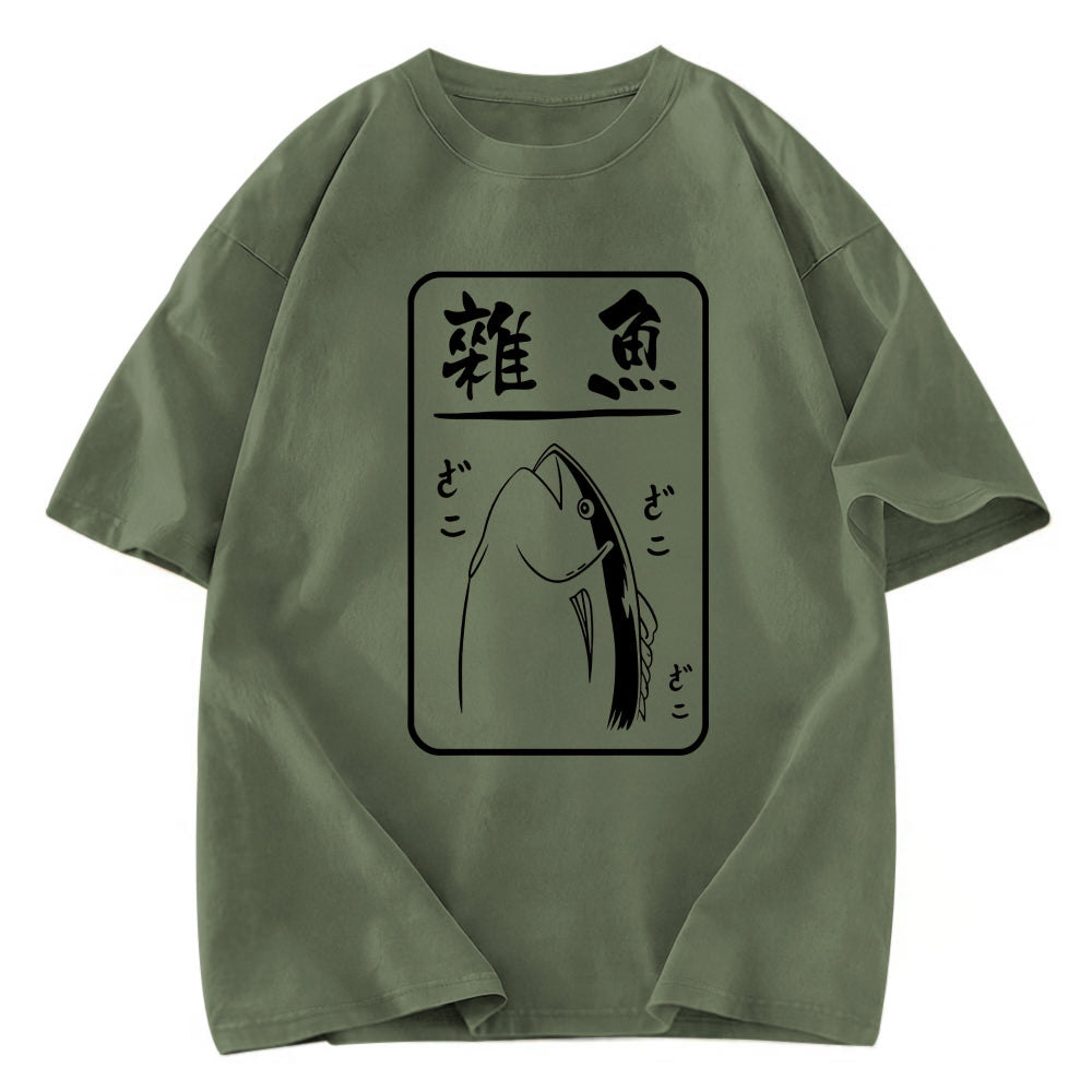 Tokyosol Trash Fish Japanese Back Washed T-Shirt