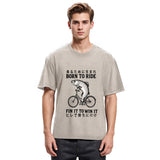 Tokyosol Born To Ride Funny Fish Washed T-Shirt