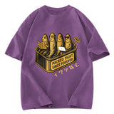 Tokyosol Sardines Office Worker Washed T-Shirt