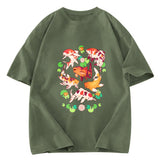 Tokyosol Retro Koi Group Washed T-Shirt