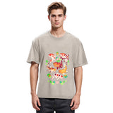 Tokyosol Retro Koi Group Washed T-Shirt