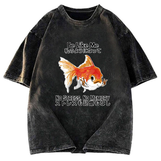 Tokyosol Live Like A Fish Washed T-Shirt