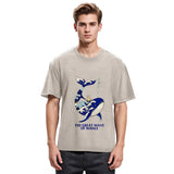 Tokyosol Ukiyoe Wave Whale Washed T-Shirt