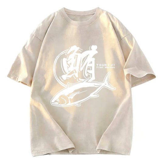 Tokyosol Tuna Market Washed T-Shirt