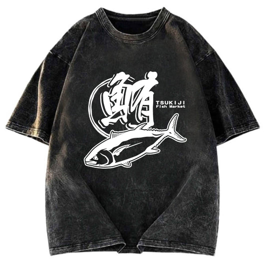 Tokyosol Tuna Market Washed T-Shirt