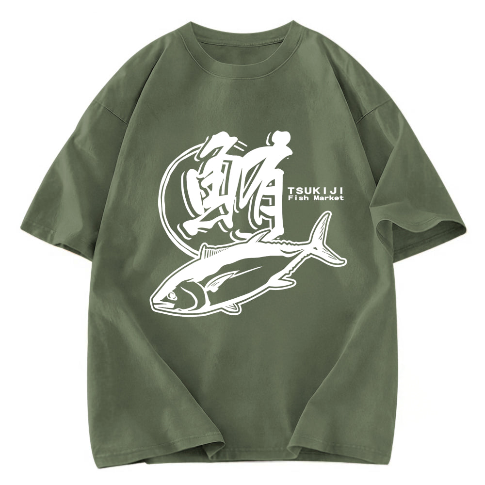 Tokyosol Tuna Market Washed T-Shirt