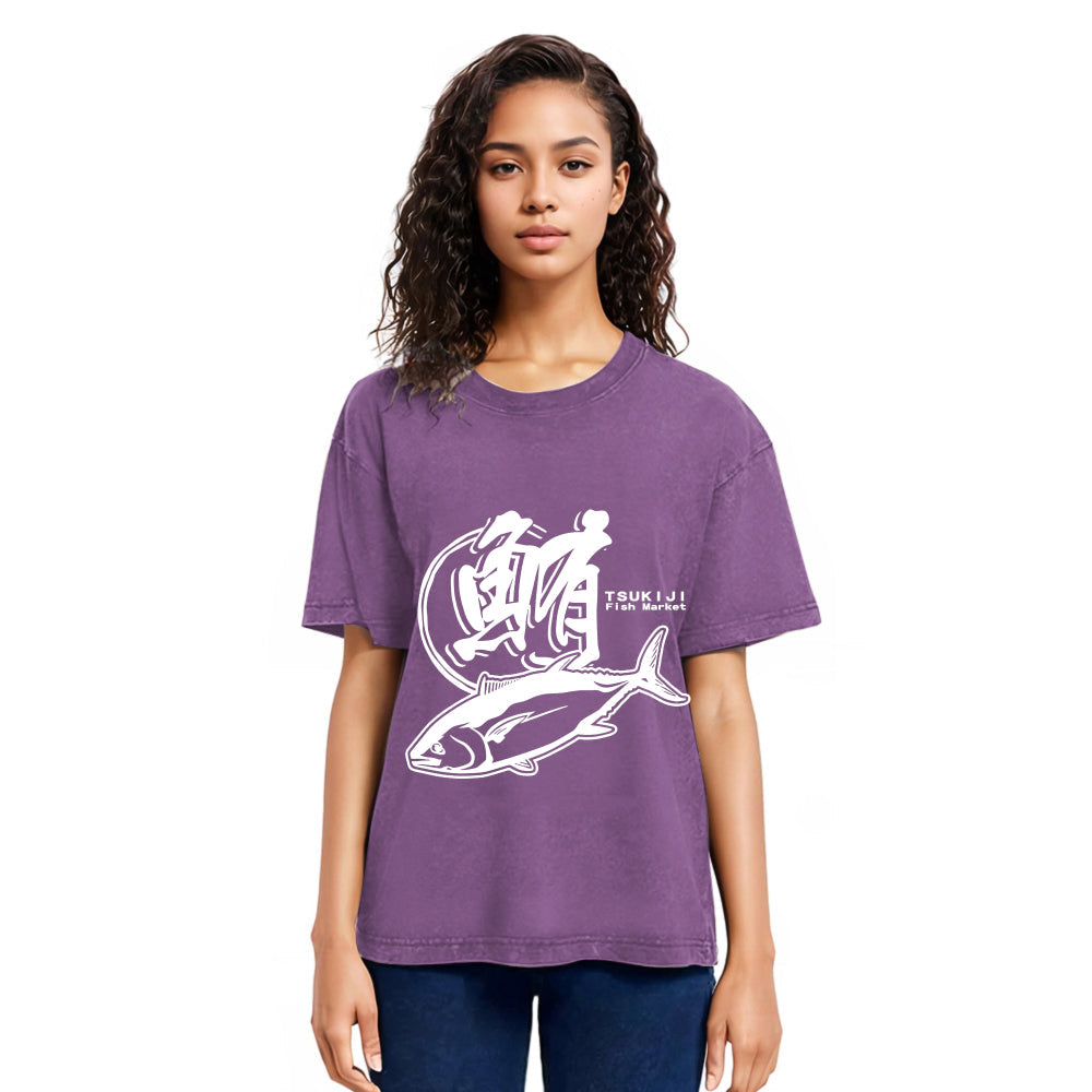 Tokyosol Tuna Market Washed T-Shirt