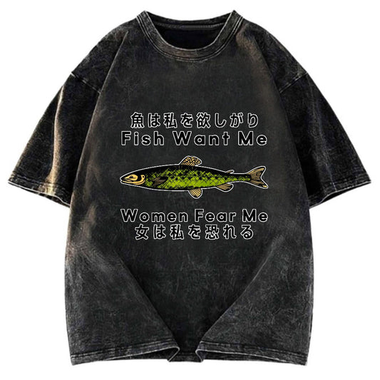 Tokyosol Fishing Essential Washed T-Shirt
