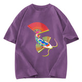 Tokyosol Japanese Traditional Fish Washed T-Shirt