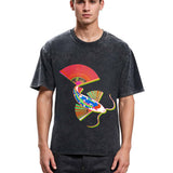 Tokyosol Japanese Traditional Fish Washed T-Shirt