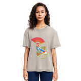 Tokyosol Japanese Traditional Fish Washed T-Shirt