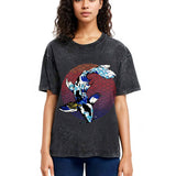 Tokyosol Vintage Japanese Koi Washed T-Shirt