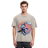 Tokyosol Vintage Japanese Koi Washed T-Shirt